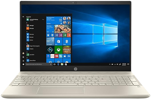 HP Pavilion 15" laptop (i5-8250U/8GB RAM/Intel UHD 620/512GB+1TB HDD ) Grade A